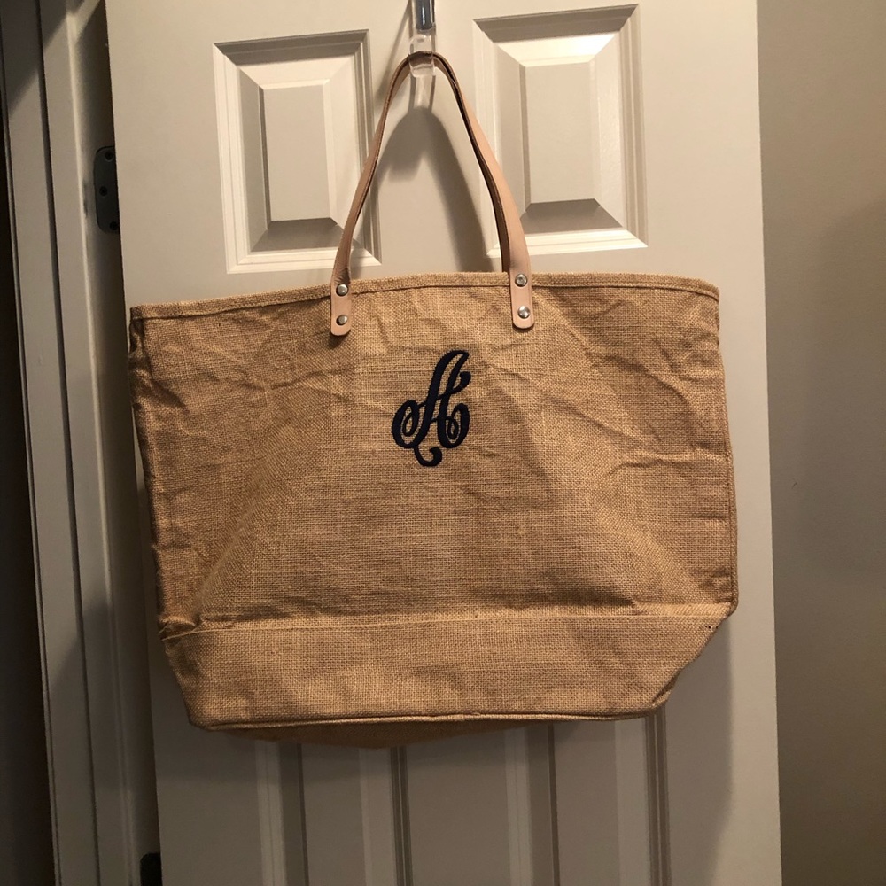 Ballard Designs Monogrammed Tote